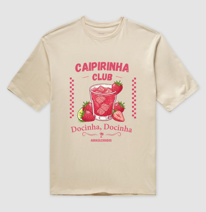 Caipirinha Club Morango - Camiseta Oversized