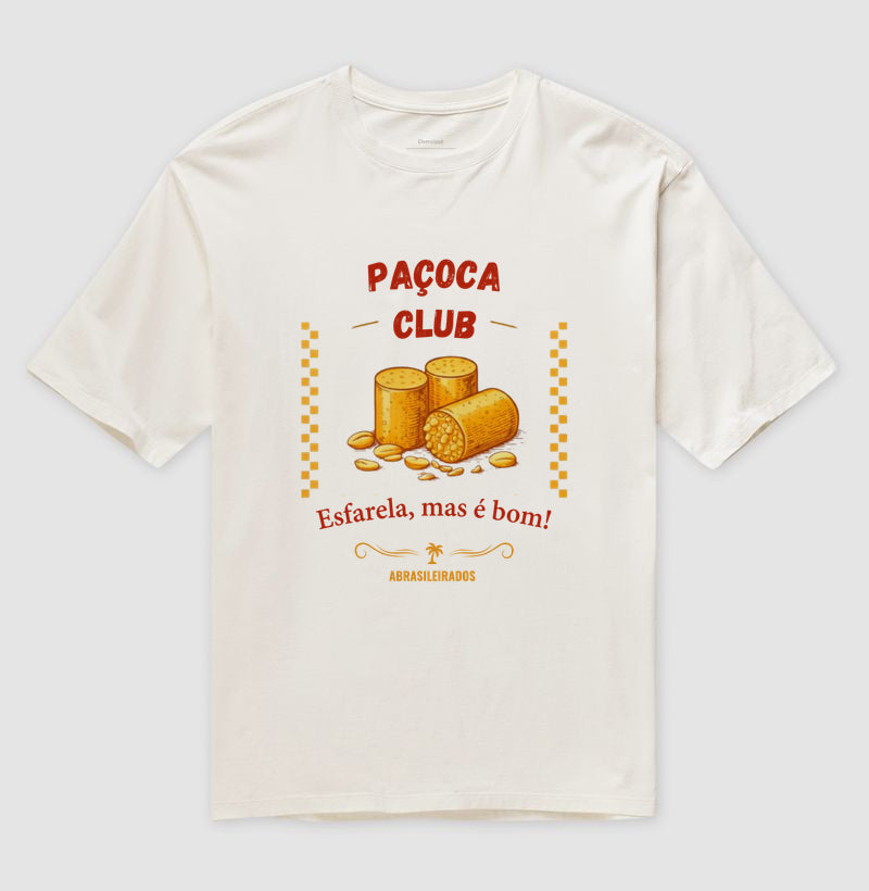Paçoca Club - Camiseta Oversized