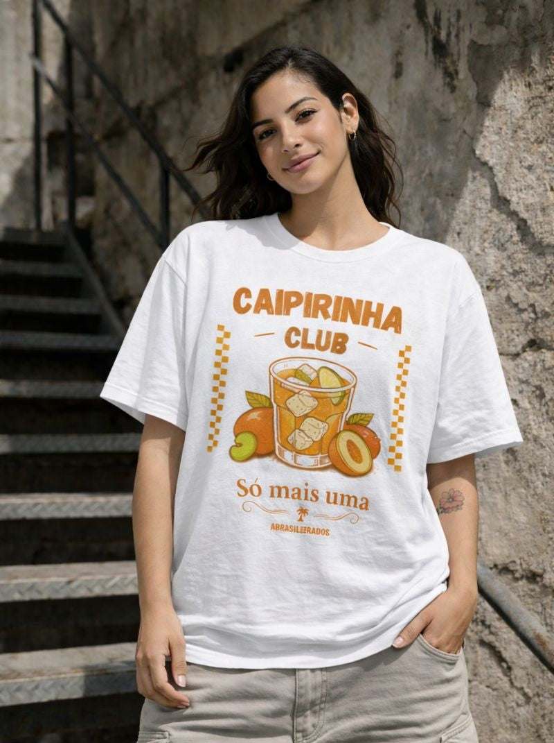 Caipirinha Club Caju - Camiseta Oversized