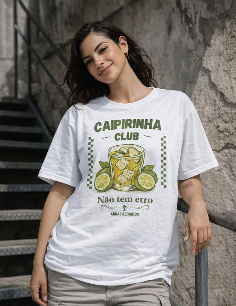 Caipirinha Club Limão - Camiseta Oversized