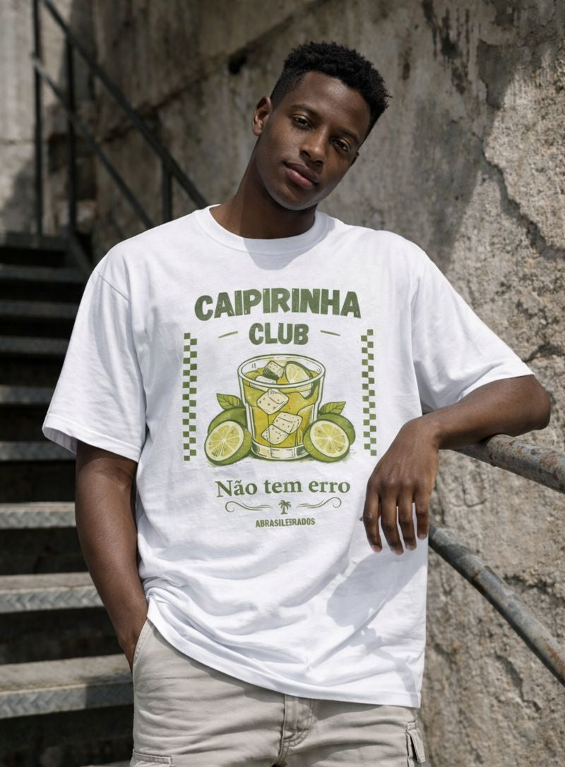 Caipirinha Club Limão - Camiseta Oversized