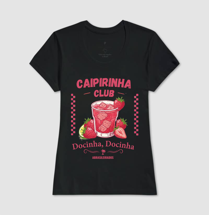 Caipirinha Club Morango - Camiseta